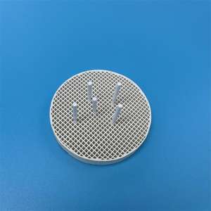 بسعر المصنع فرن بورسلين لمختبر الأسنان يستخدم صينية إطلاق سيراميك قرص العسل مع دبابيس بورسلين - Product Image 3