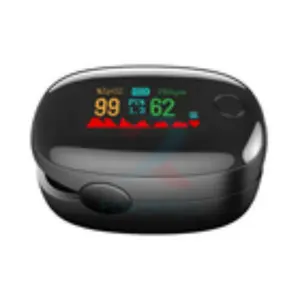 Oxímetro de pulso médico recarregável, oxímetro digital portátil para ponta do dedo, monitor de oxigênio no sangue para adultos