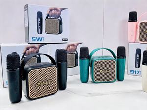 Haut-parleur karaoké sans fil portable avec microphone à main pour enfants – Original - Product Image 2