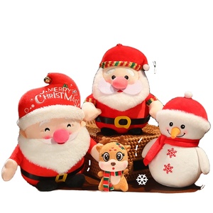 Siêu Dễ Thương Động Vật Sang Trọng Đồ Chơi Giáng Sinh Sang Trọng Móc Khóa Nhồi Bông Santa Claus Đồ Chơi Cho Kỳ Nghỉ Trang Trí Và Quà Tặng - Product Image 6