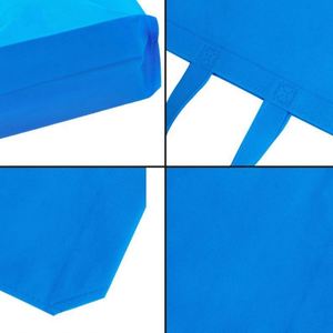 Sac fourre-tout non tissé personnalisé avec logo, fermeture éclair, poche intérieure, imperméable, écologique, promotionnel et bon marché - Product Image 5