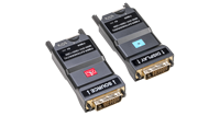 DVI Fiber Extender 1920*1200 @ 60Hz Fiber optik Video verici ve alıcı Mini DVI optik alıcı verici çift LC Fiber portu