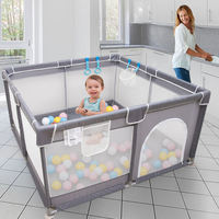 2025 Offre Spéciale Portable clôture de sécurité enfants amovible pas cher jouer cour stylo bébé aire de jeux parc pour enfants