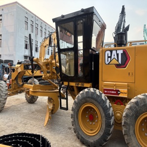 Japon Pas Cher Utilisé Caterpillar CAT 140K Niveleuse 2022 Modèle Moteur Boîte De Vitesses Haute Qualité Occasion Cat 140K à Shanghai - Product Image 4