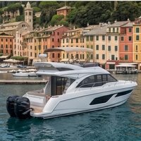 Prix Usine Yacht Flybridge 33 pieds Double Moteur 300 CV Yamaha FRP Cabin Cruiser MOQ 1 Unité Certifié CCS CE Meilleur 360
