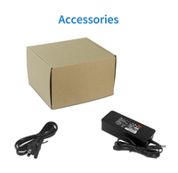 Routeur de gestion réseau BKHD Intel N150 4 cœurs 4 threads, mini-hôte pare-feu H30W, 4 LAN 2.5G, 4G, 5G WIFI, serveur Pfsense, Centos