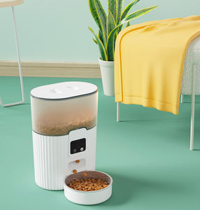 애완 동물을위한 맞춤형 수유 일정이있는 자동 고양이 피더 3L 애완 동물 피더 시간 고양이 사료 디스펜서 프로그램 1-4 식사 매일 - Product Image 3