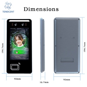 Tendcent Face Recognition Card Attendance Check-in Machine Android 11 Touch Screen WiFi Access Control Terminal NFC/IC OEM/ODM - Product Image 3