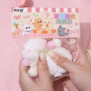 ของเล่นบีบคลายเครียดรูปสัตว์การ์ตูนคุณภาพสูง TPR น่ารัก แมวน้อย Taba ขนาดเล็ก สำหรับเด็กชายและเด็กหญิง - Product Image 4