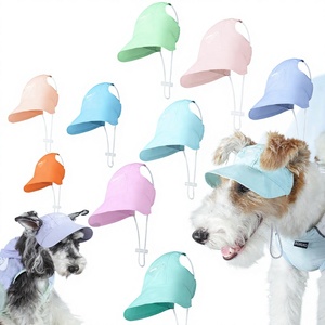 Sombrero Ligero para Perros, Protección Solar, Ajustable, Bonito, para Todas las Estaciones, para Perros Pequeños <span class=keywords><strong>y</strong></span> Medianos - Product Image 1