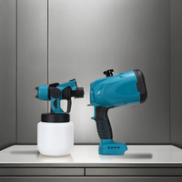 Pistolet de pulvérisation portable au lithium-ion de haute qualité Machine de peinture murale bricolage avec alimentation par pression électrique