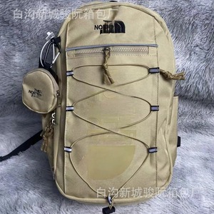 Sac à dos étudiant North Face noir unisexe taille unique pour l'école et les voyages avec poche intérieure zippée - Product Image 4