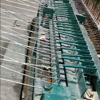 Máquina de alumínio de fundição de alumínio, 250kg-1000kg, haste de alumínio, indução horizontal, máquina de fundição contínua