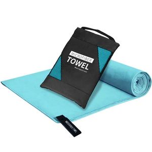 Eco-Friendly Microfiber Printed Sport Cooling Quick-Dry Solid Color Sports Towel Custom Design Logo for Fitness Gym Outdoor Use - Product Image 5