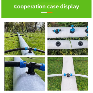 Tuyau d'irrigation agricole <span class=keywords><strong>en</strong></span> PVC argenté pré-perforé DaringFish, flexible et tressé, sans perçage, pour l'irrigation agricole, l'irrigation goutte à goutte et la maison - Product Image 3
