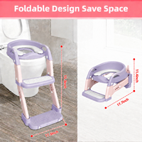 Siège d'apprentissage de la propreté multifonction portable pour bébé, pot pour filles et garçons, chaise de toilette pour enfants, pot en plastique 3-en-1