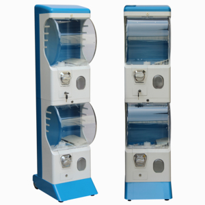 Máquina expendedora de cápsulas Gachapon de doble capa <span class=keywords><strong>TOMY</strong></span> GACHA al por mayor, dispensa bolas de 45-75 mm, juego popular. - Product Image 2