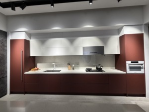 Ensemble d'armoires de cuisine en acier inoxydable 304 de haute qualité pour restaurant, étanche, en métal argenté et armoire à vin - Product Image 5