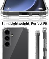 Coque de téléphone transparente adaptée aux modèles iPhone 17, 16, 15 Pro. Conception magnétique transparente pour téléphones Samsung