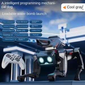 Robot Perro Inteligente con IA para Conversación por Voz, Control Remoto Manual, Programable, de Plástico, Eléctrico, Educativo para Niños - Product Image 5