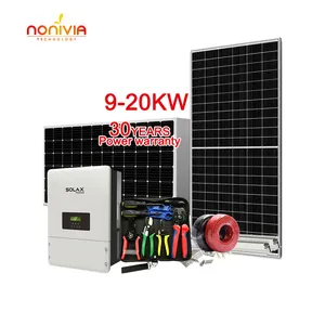 NONIVIA all in one 9kw 10kw 11kw 12kw 14kw 15kw solar pv on grid storage energy system 3 상 ready to ship