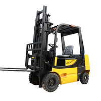 Pengiriman cepat Forklift kecil 3 Ton baterai Lithium Mini Forklift gudang baterai baru untuk dijual