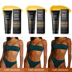 Lotion autobronzante hydratante naturelle sans traces pour lits de bronzage intérieurs, marque privée, pour un bronzage extrême - Product Image 3