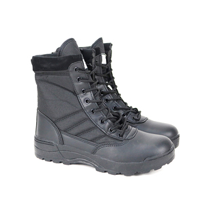 Bottes d'entraînement et de désert <span class=keywords><strong>en</strong></span> cuir de vache suédé/cuir microfibre avec semelle extérieure <span class=keywords><strong>en</strong></span> caoutchouc <span class=keywords><strong>en</strong></span> tissu Oxford bottes légères pour hommes - Product Image 5