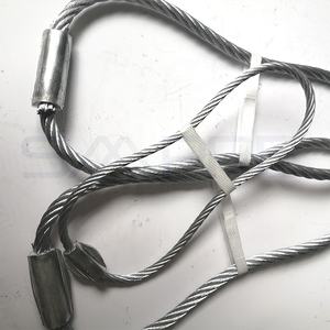 Sling en câble d'acier SIMEN SCL avec des caractéristiques anti-corrosion durables, ancrages de levage moulés et boucle - Product Image 5