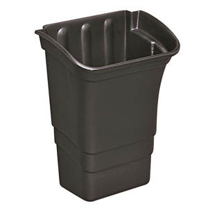 Abfallbehälter, Inhalt 30 Litres, Schwarz, Polypropylène (PP), HxBxT 559x432x305mm - Product Image 1