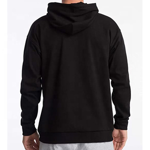 Sweat à capuche pour homme de style urbain haut de gamme, en polaire personnalisé, streetwear décontracté, hiver, écologique, brodé, fournisseur OEM, marque privée - Product Image 2
