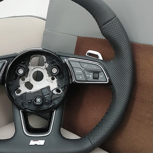 Volante de Auto sin Botones ni <span class=keywords><strong>Airbag</strong></span> para <span class=keywords><strong>Audi</strong></span> <span class=keywords><strong>A3</strong></span> A5 Q5 S5 B9 - Product Image 4