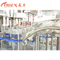 Machine de remplissage et de scellage automatique électrique pour jus de fruits liquides, équipement d'emballage de bouteilles de jus de boissons, moteur pour huile, soda, plastique