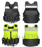 Gilet tactique réfléchissant léger et imperméable à haute visibilité pour la sécurité routière