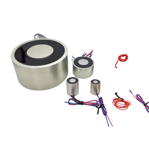 新型JSP-3025K 200N 24Vミニチュア電磁ソレノイド、安全リフト付き30x25mm、工業用磁気リフター用、1年保証 - Product Image 1