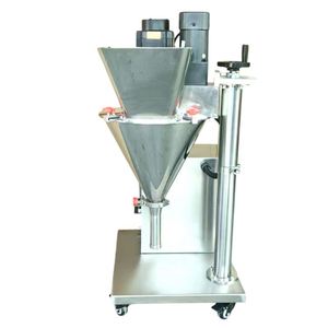 Distributeur de poudre semi-automatique, remplisseur à vis sans fin, machine de remplissage de poudre sèche avec alimentateur à vis, micro-<span class=keywords><strong>doseur</strong></span> manuel pour bouteille et sac - Product Image 2