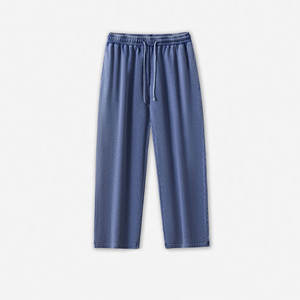 Fabricant en gros, sur mesure, 350 g/m², 100 % coton, unisexe, coupe régulière, lavage moyen, fermeture à cordon, vintage, homme, haute qualité - Product Image 5