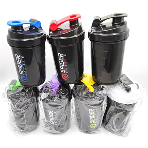 3LAYER GYM Spider <b>Shaker</b> Water <b>Bottle</b> Customize Logo Spider Shake <b>Bottle</b> Cup - Product Image 4