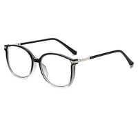 MK250313 Nouveau PC Sparkling Square Lunettes de lecture Anti Blue Light Lunettes Cadres pour tous les visages Photochromique Lunett Photogray