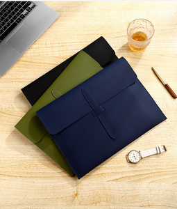 Cartella di File in pelle sintetica personalizzata formato A4 resistente all'acqua con design morbido <span class=keywords><strong>per</strong></span> ufficio - Product Image 5