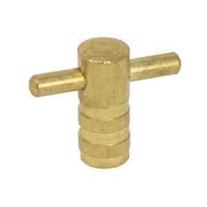 Kit de purge en laiton finition chromée, clé de dimension 1/2 pouce, valve de purge d'air pour radiateur, bouchon d'étanchéité, conception de capuchon durable - Product Image 3