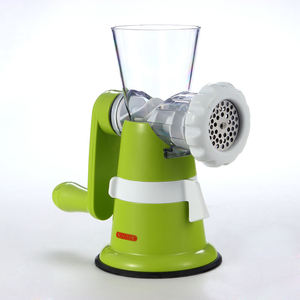 Innovative Design Plastic Suction Base Portable Manual Mincing <b>Meat</b> <b>Grinder</b> With Sausage Maker - Product Image 2