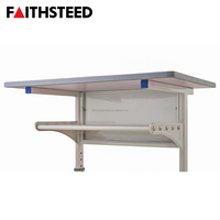 Ensemble table et chaise d'étude individuelles modernes en métal et plastique pour salle de classe et université