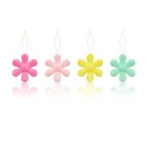 Renkli el dikiş aracı çiçek şekli plastik iğne geçirici - Product Image 3