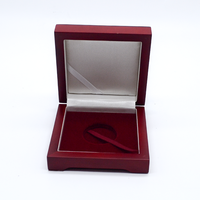 Boîte de présentation de pièces de monnaie en bois personnalisée avec insert en velours, emballage cadeau pour médailles avec logo OEM, vente en gros