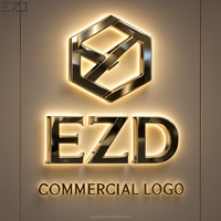 Lettres 3D rétroéclairées LED personnalisées, enseigne commerciale illuminée, signalisation extérieure, enseigne de magasin, panneau lumineux pour l'image de marque de la façade