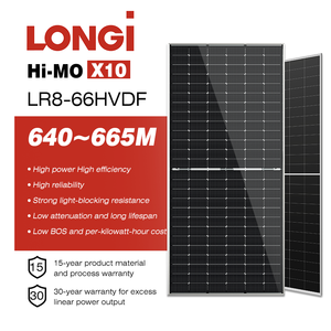 โมดูลพลังงานแสงอาทิตย์ LONGi LR8-66HVDF 640-665W พร้อมคุณสมบัติป้องกันไฟไหม้และทนทานต่อการบดบังแสงเพื่อความปลอดภัยของระบบ PV รุ่น LR8-66HHVD(640-665W) ประสิทธิภาพสูง - Product Image 5