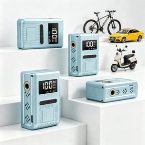 Bomba Eléctrica Portátil de Bolsillo con Logotipo Personalizado, Válvula Presta y Schrader, Mini Bomba Eléctrica para Bicicletas de Montaña, Carretera, Balones y Motocicletas - Product Image 3
