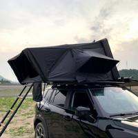 Hochwertiges Hardshell-Dachzelt für 4-5 Personen mit Leiter und Seitenwand für Offroad-Abenteuer