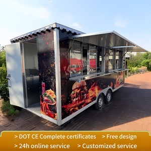 Remorque alimentaire remorquable 2025, chariots alimentaires mobiles, cuisine mobile, remorque alimentaire mobile, restaurant - Product Image 5